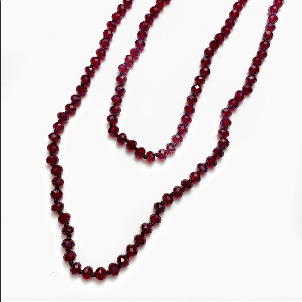 Infinity Jewel Beaded Necklace
